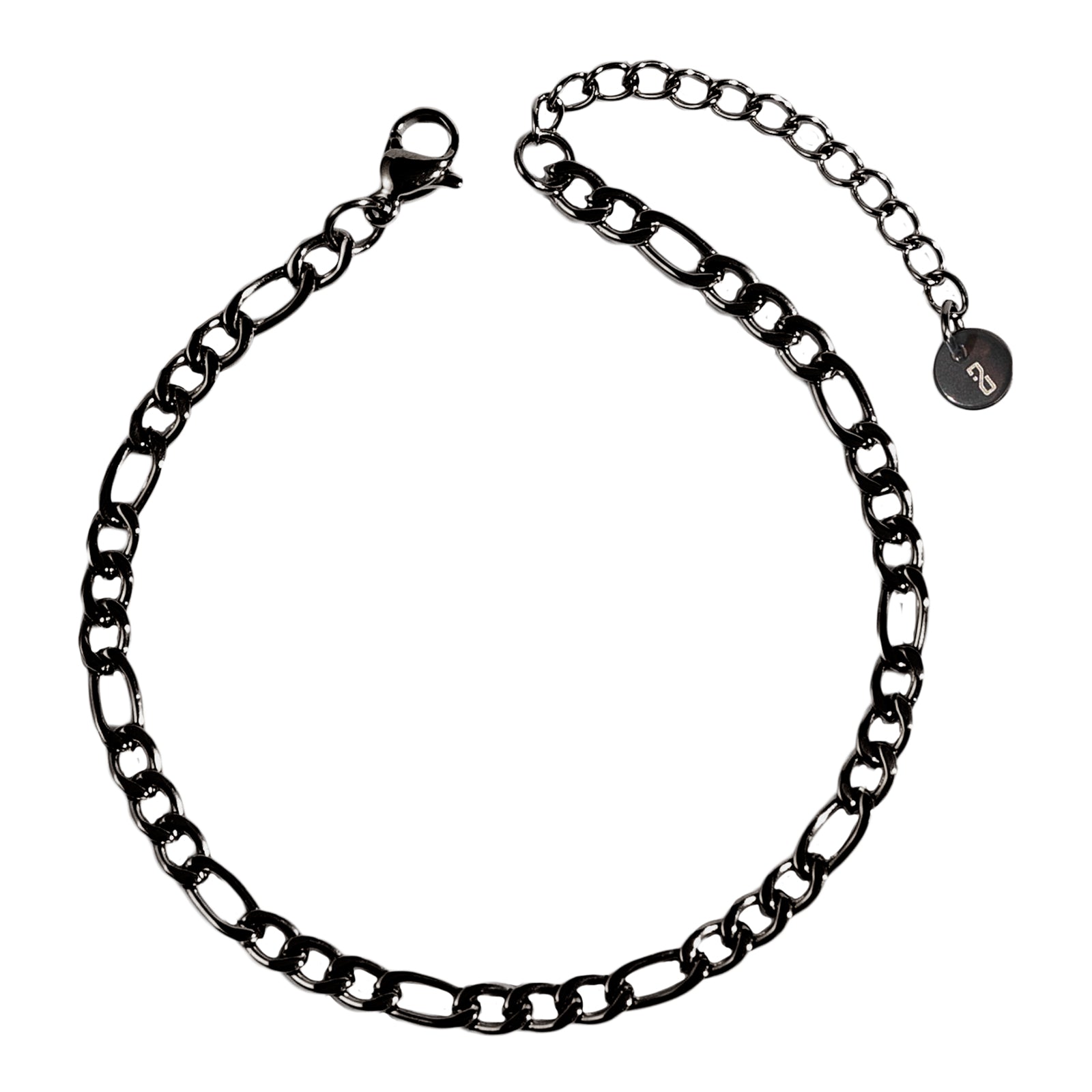 ESI143 צמיד סטיל שחור לגבר