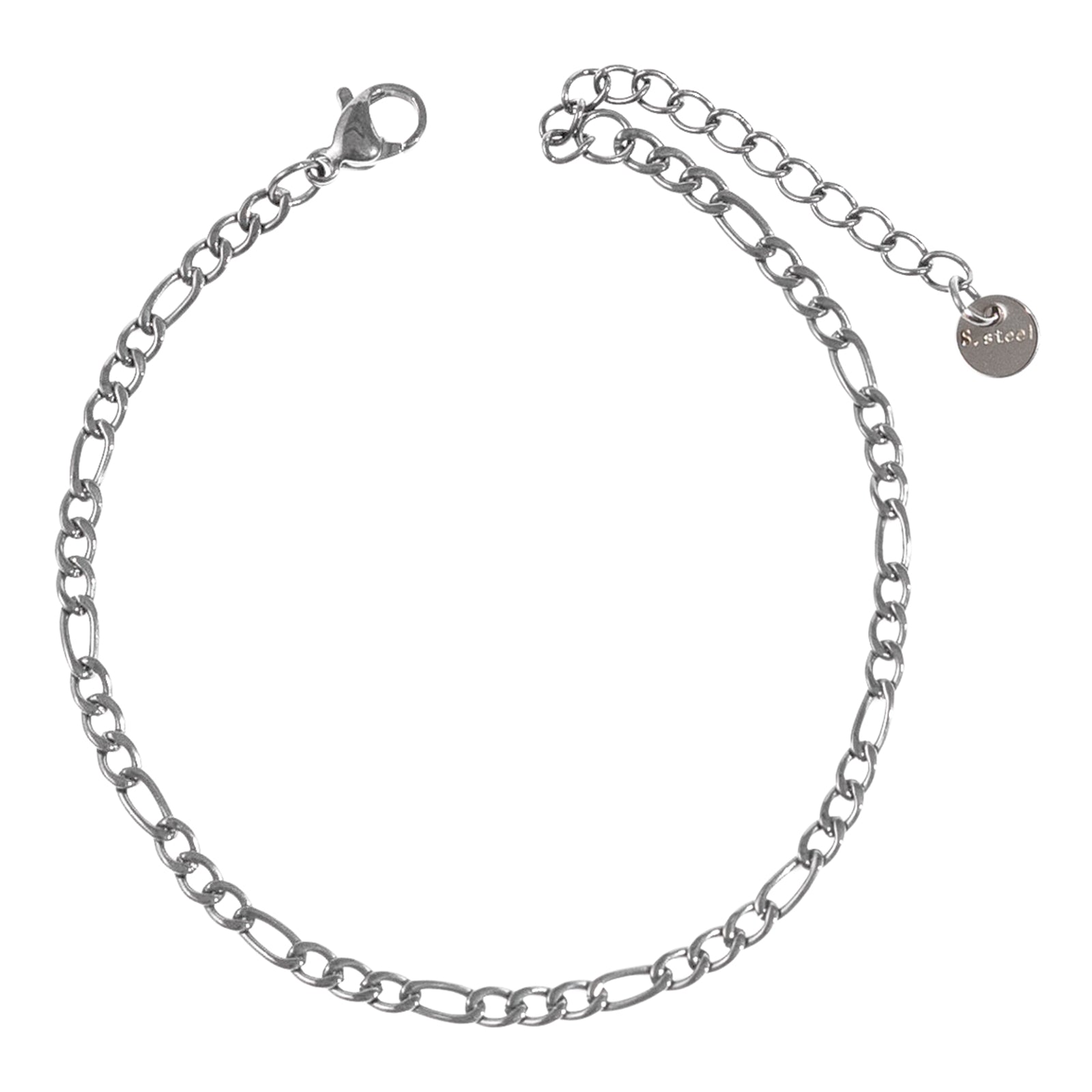 ESI135 מלא S925 צמיד לגבר מכסף