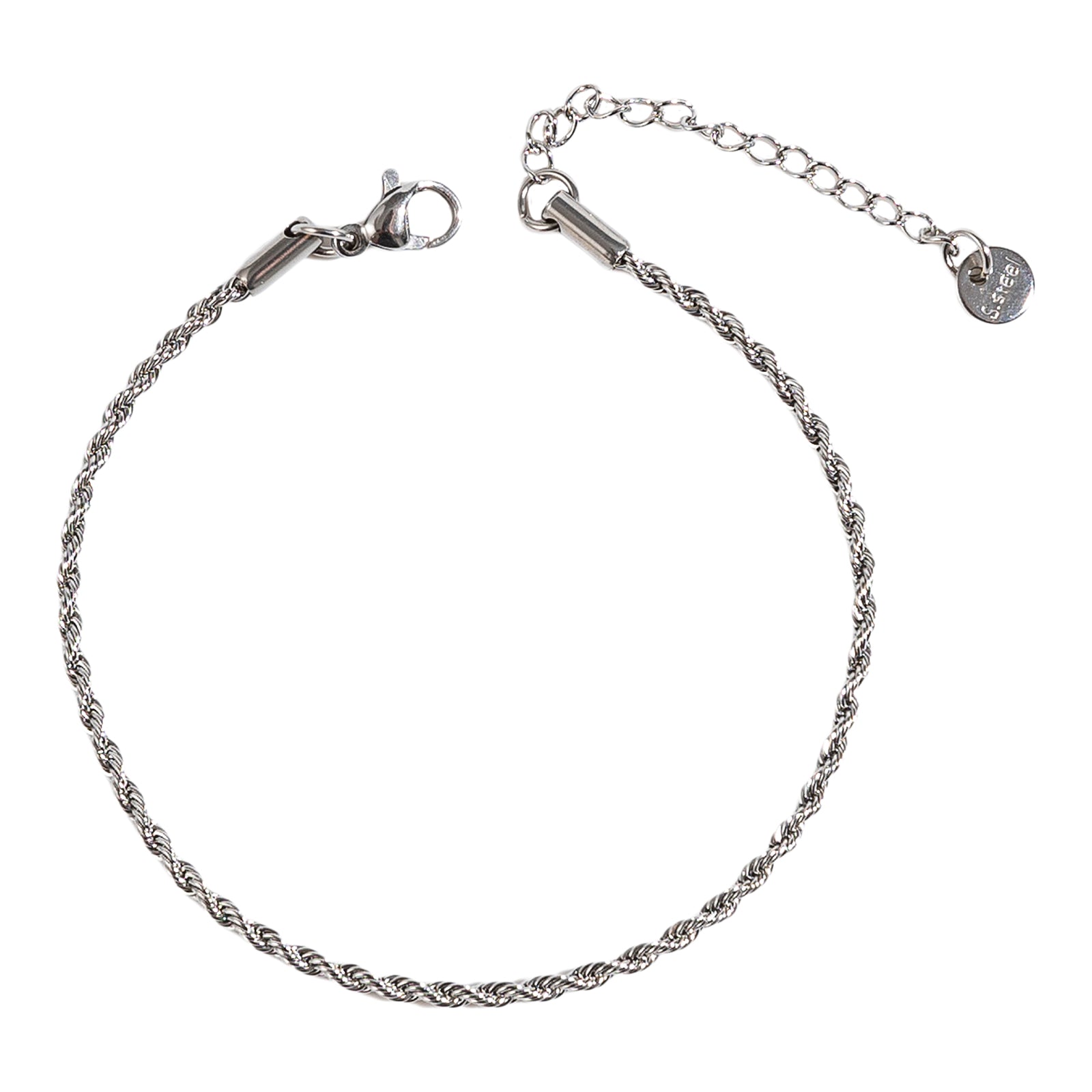 ESI169 מלא S925 צמיד לגבר מכסף