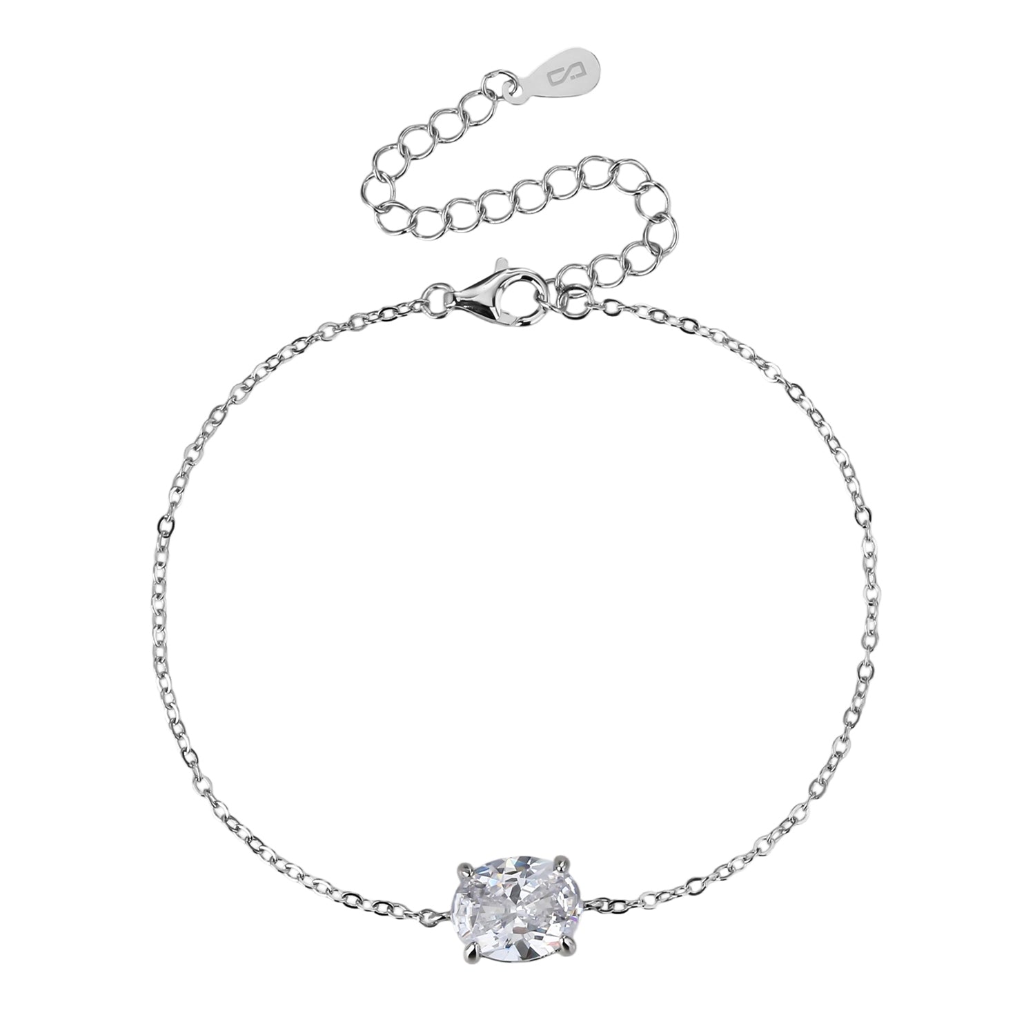 ZSI892 צמיד זרקון לאישה כסף מלא